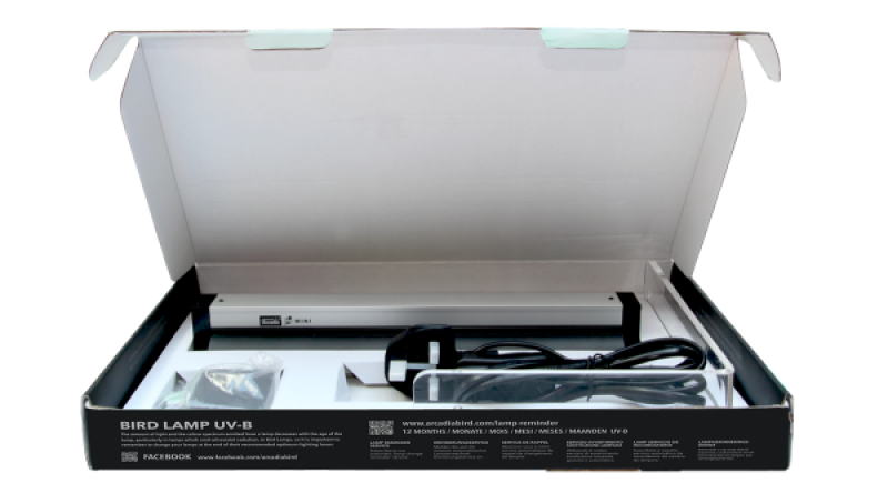 Preview: PureSun Mini Bird Lighting Kit 2,4% UVB 8 Watt