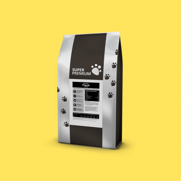 Super Premium Light-Hundefutter mit Fisch & Reis für Ältere Hunde / Ausgewachsene Hunde