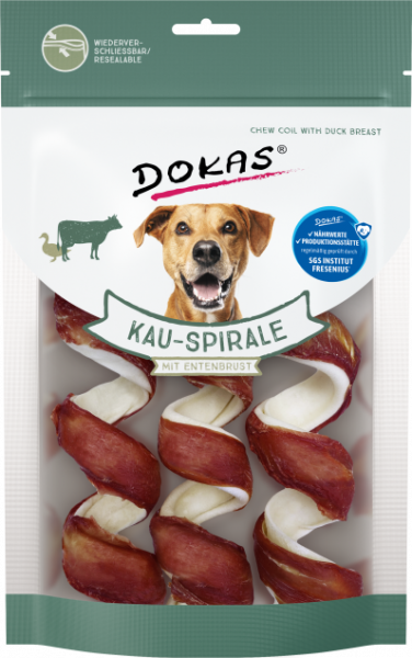 Kau-Spirale mit Entenbrust 110 g