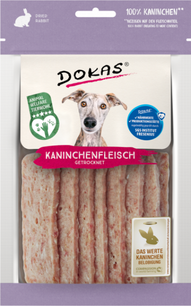Kaninchenfleisch getrocknet