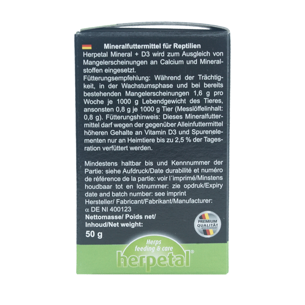 Preview: Herpetal Mineral & D3