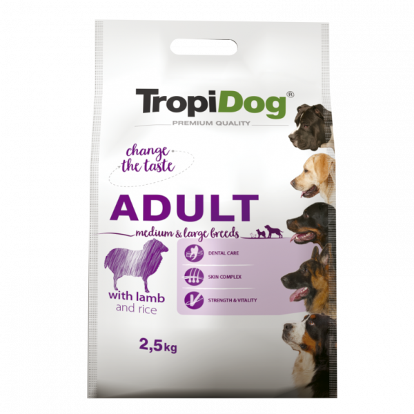 Preview: Premium Adult Hunde große und mittelgroße Rassen mit Lammfleisch und Reis