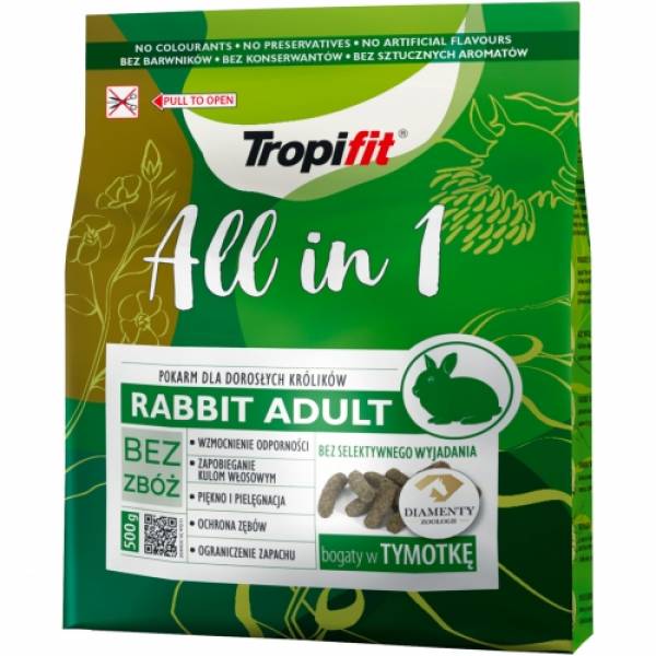 TROPIFIT ALL IN 1 KANINCHEN ERWACHSENE