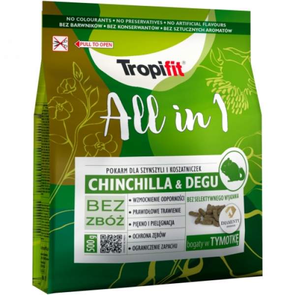 Preview: TROPIFIT ALL IN 1 CHINCHILLA & DEGU