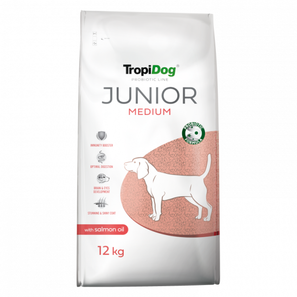 Preview: Probiotic Line Junior mittelgroße Rassen mit Lachsöl