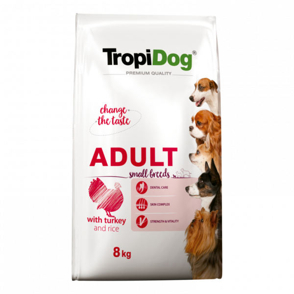 Preview: Premium Adult Hunde kleine Rassen mit Truthahn und Reis
