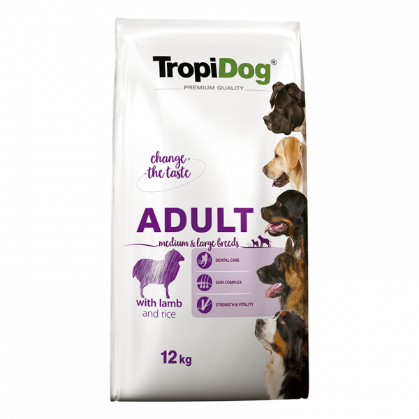Preview: Premium Adult Hunde große und mittelgroße Rassen mit Lammfleisch und Reis