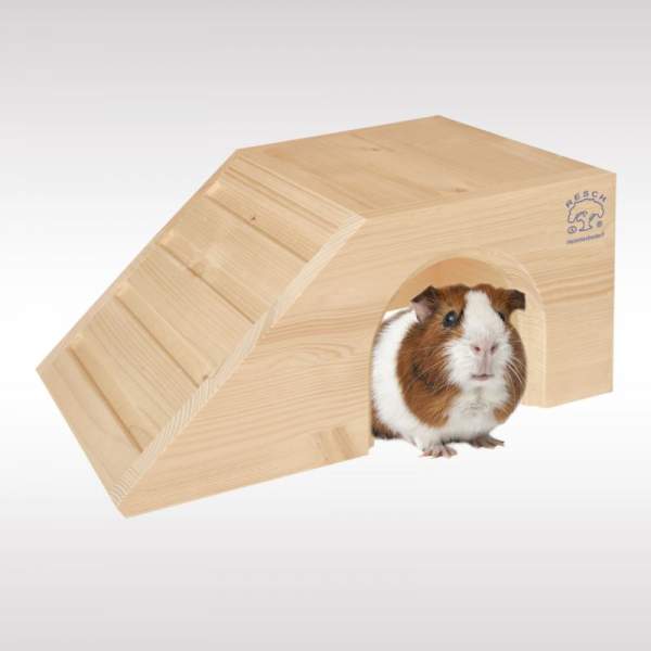 Preview: Meerschweinchenhaus klein (Treppe links)