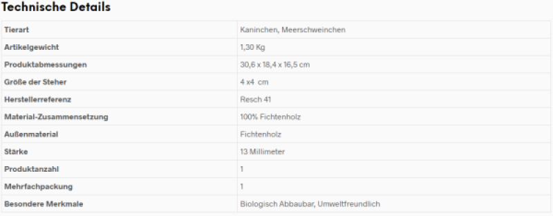 Unterstand M