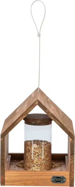 Preview: Vogelfutterhaus zum Aufhängen