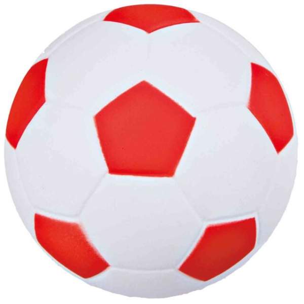 Ball im Display, Moosgummi