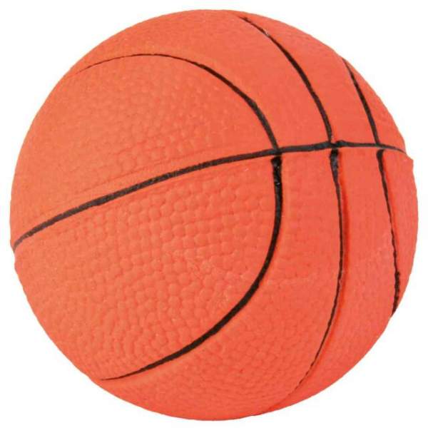 Ball im Display, Moosgummi