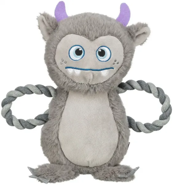 Hundeplüschtier Monster mit Tau