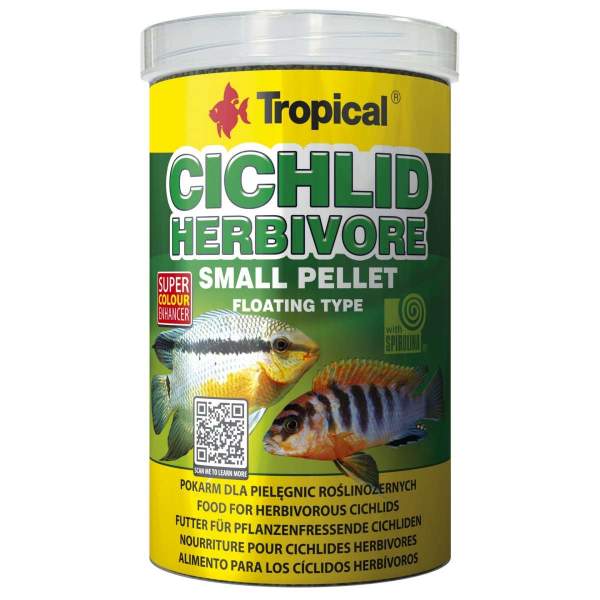 Cichlid Herbivore Small Pellet