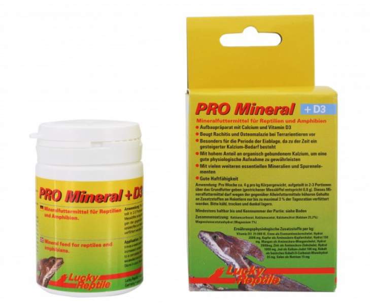 Preview: Lucky Reptile PRO Mineral + D3