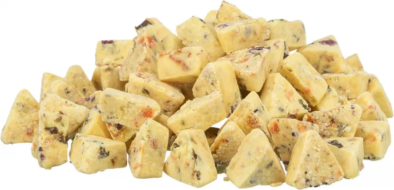 Preview: Cheese Triangles, vegetarischer Hundesnack mit Käse, Obst und Gemüse