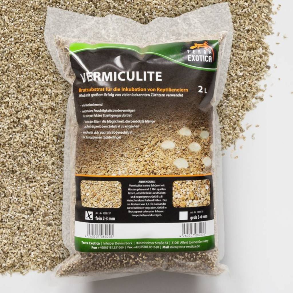 Vermiculite verschiedene Größen