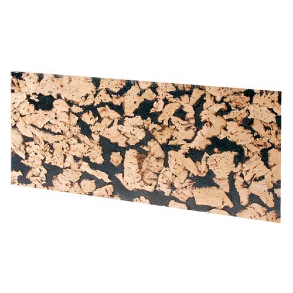 Korkrückwand Borneo schwarz 60 x 30 x 0,3 cm, 2 St