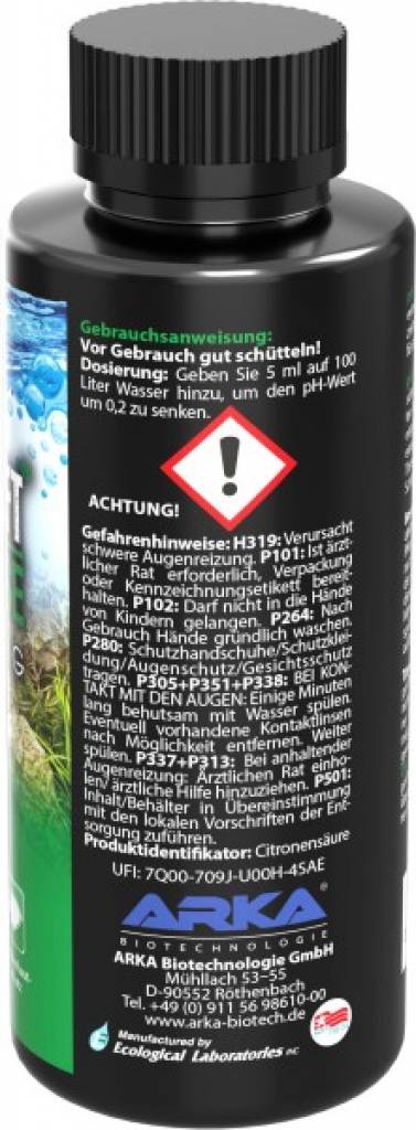 PH DECREASE - pH-Senkung