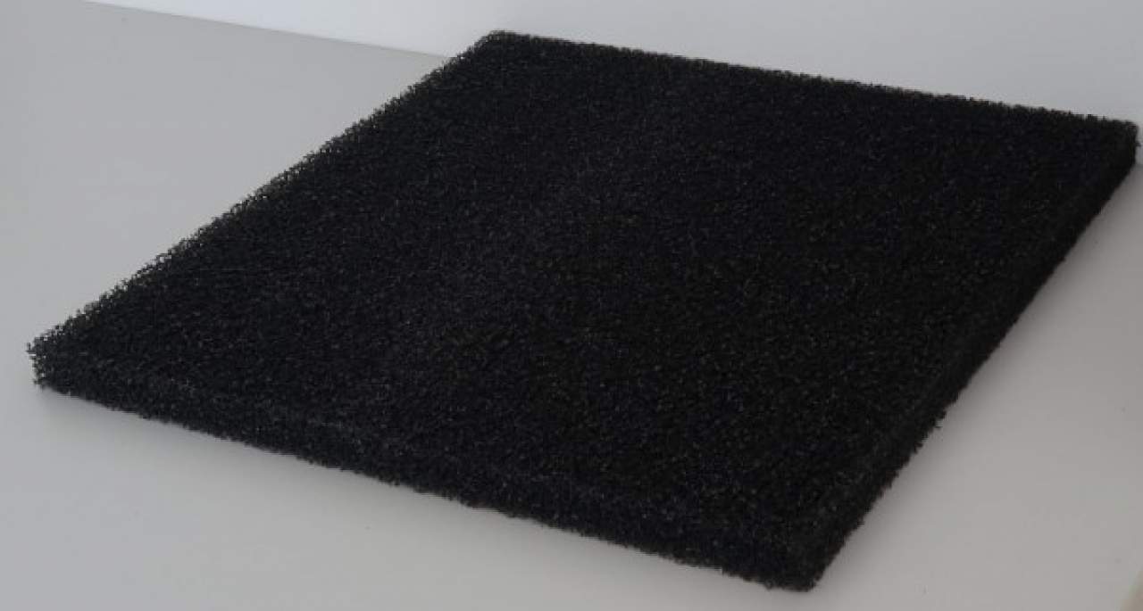 Filtermatten Schwarz 50x50x2cm