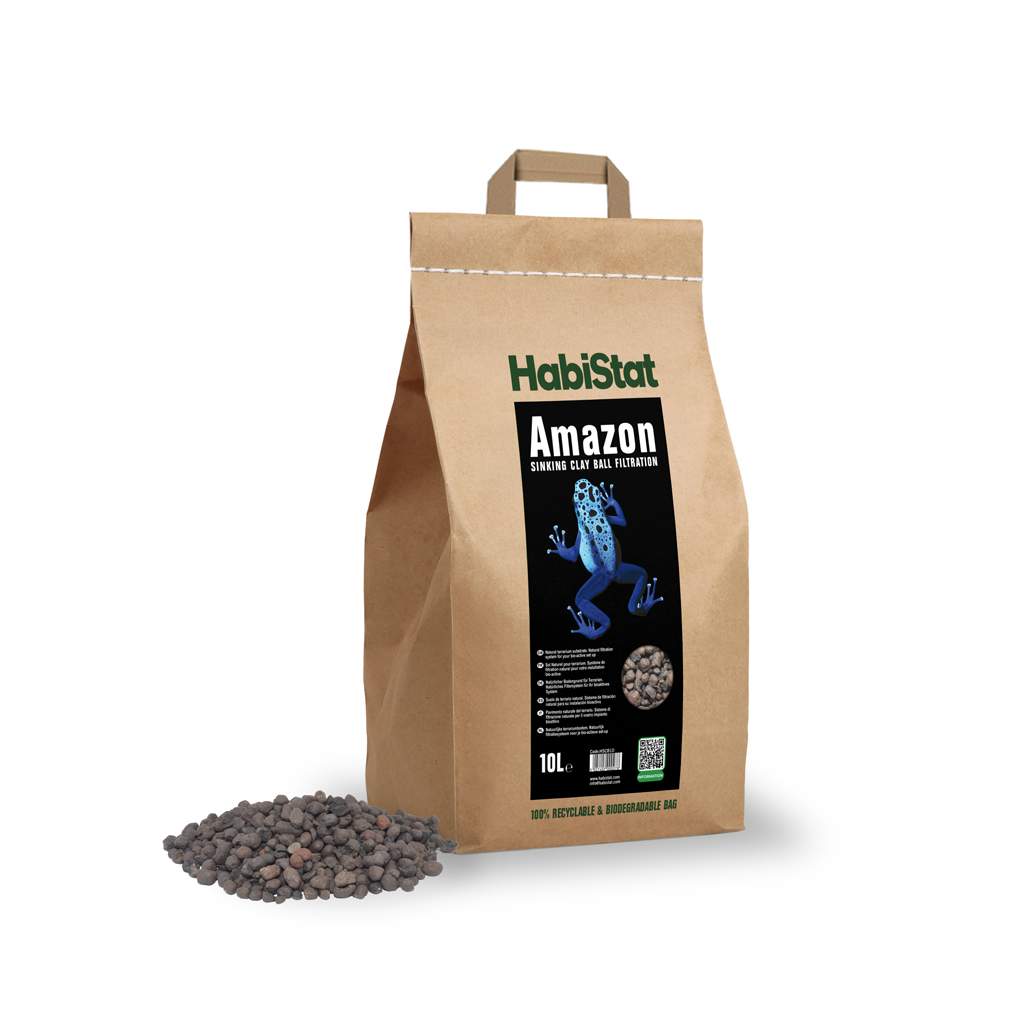 HabiStat Amazon Sinking Clay Ball Filtration Substrat