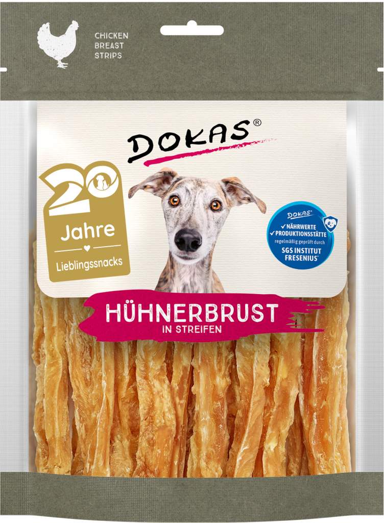 Hühnerbrust in Streifen
