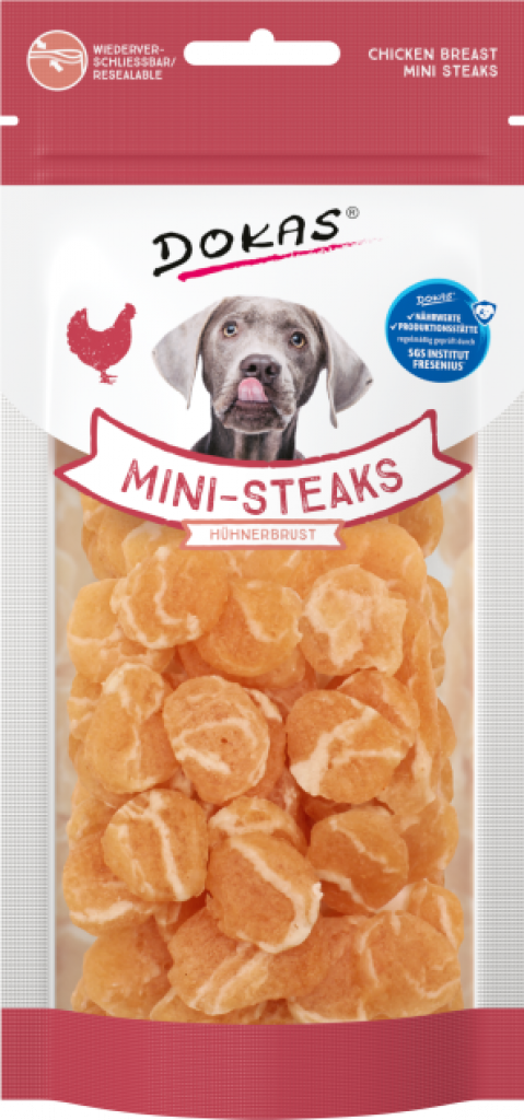 Mini-Steaks Hühnerbrust 50 g
