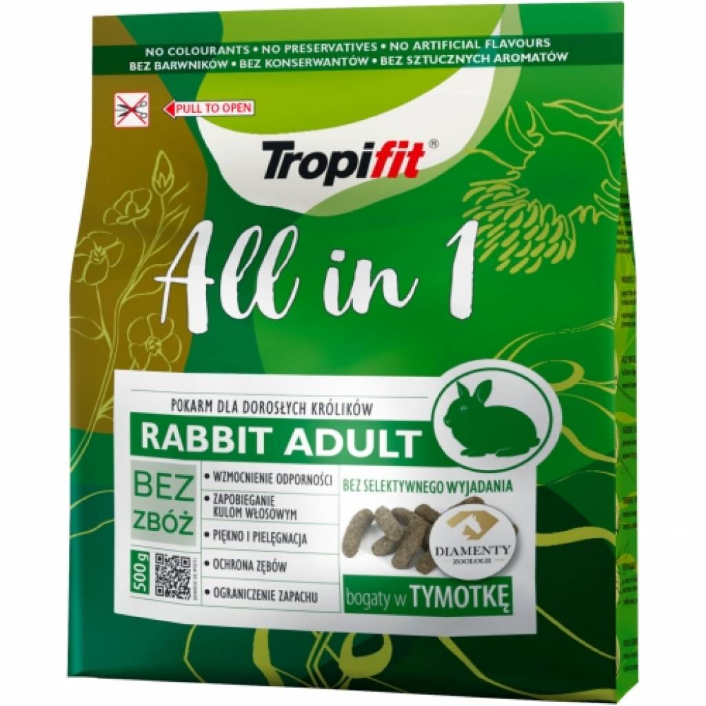 TROPIFIT ALL IN 1 KANINCHEN ERWACHSENE