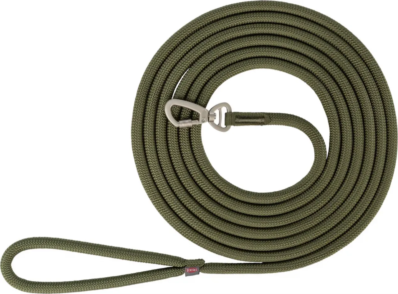 Schleppleine Summit für Hunde mit Bergsteiger-Karabiner und robustem Kern