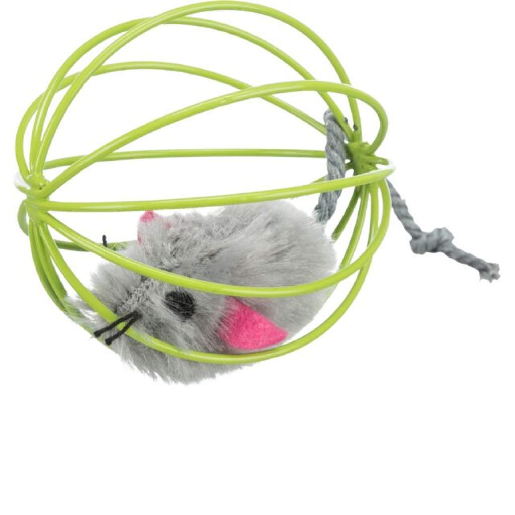 Maus im Gitterball