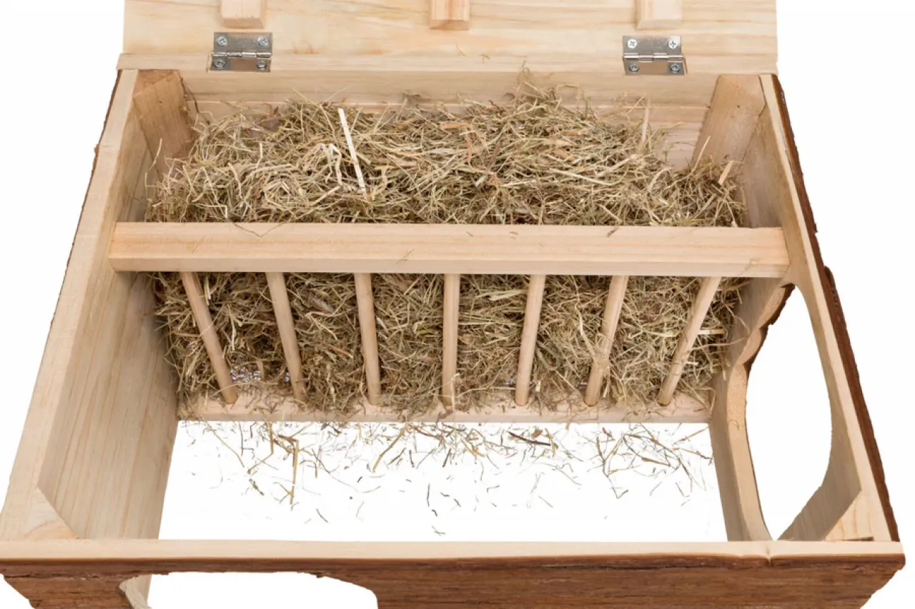 Haus Hilke mit integrierter Heuraufe