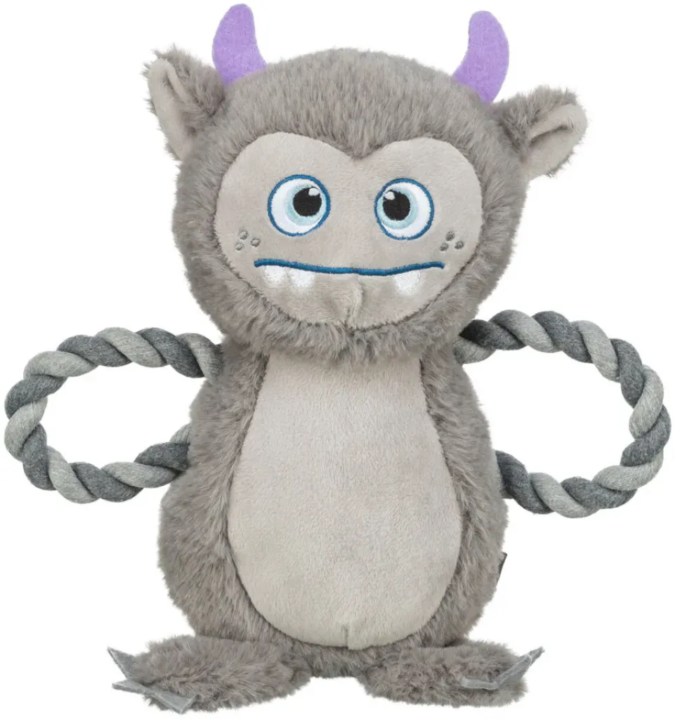 Hundeplüschtier Monster mit Tau