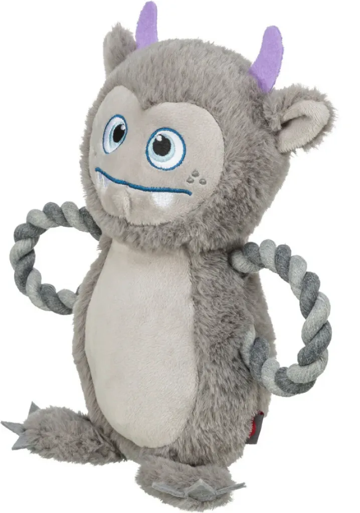 Hundeplüschtier Monster mit Tau