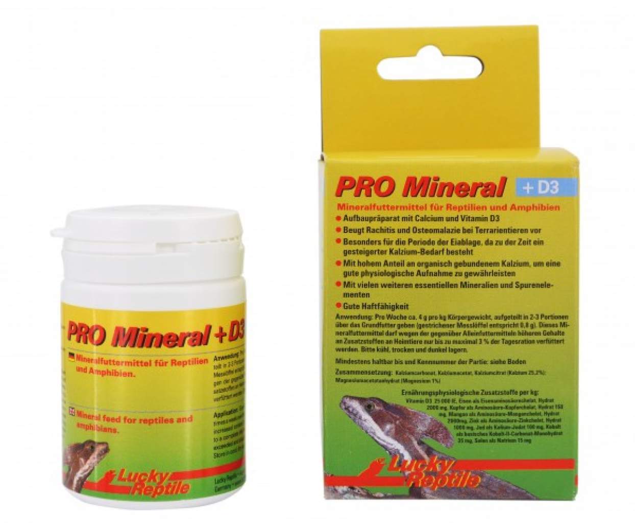 Lucky Reptile PRO Mineral + D3