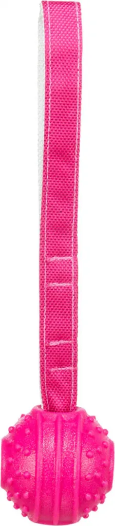 Hundespielzeug Soft & Strong TPR Ball am Gurt
