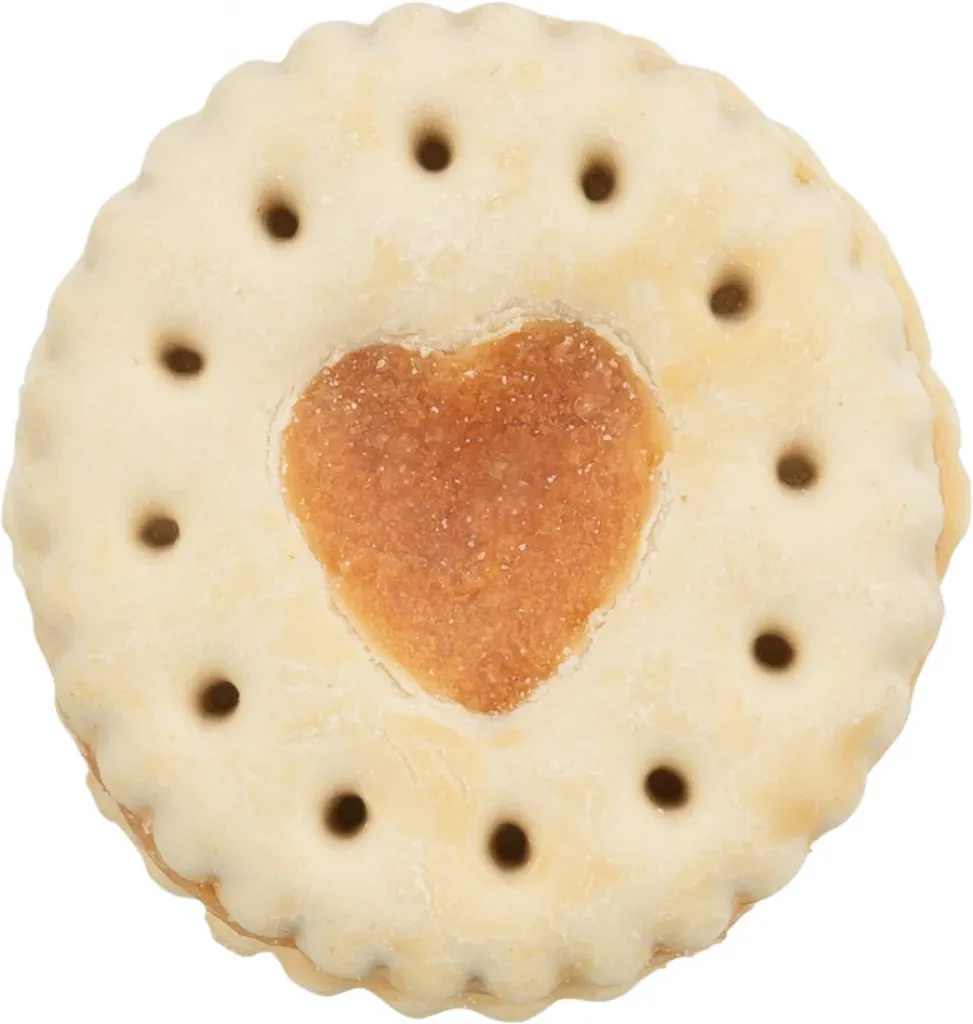 Valentine Heart Biscuits mit Huhn