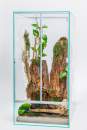 Hochterrarium mit Schiebetüren